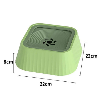 Pet Water Fountain with Floating Plates No Spill Dog Water Bowl Clean Drinking Slow Feeder Anti-Splash Pet for Dogs for Pet